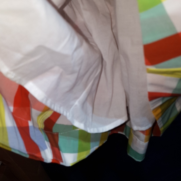 Christopher John Rogers Plaid Wide Strap Tie Waist - Picture 6 of 9